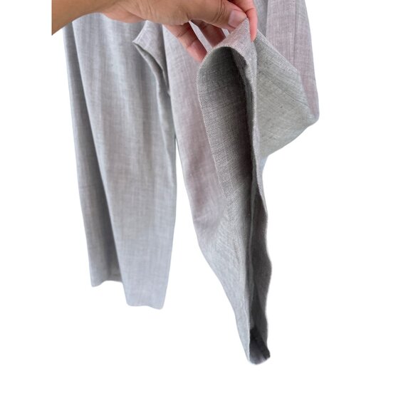 Betsys women’s size 3 waist 32  Large L XL XXL gray Linen wide leg Pants - Picture 10 of 12